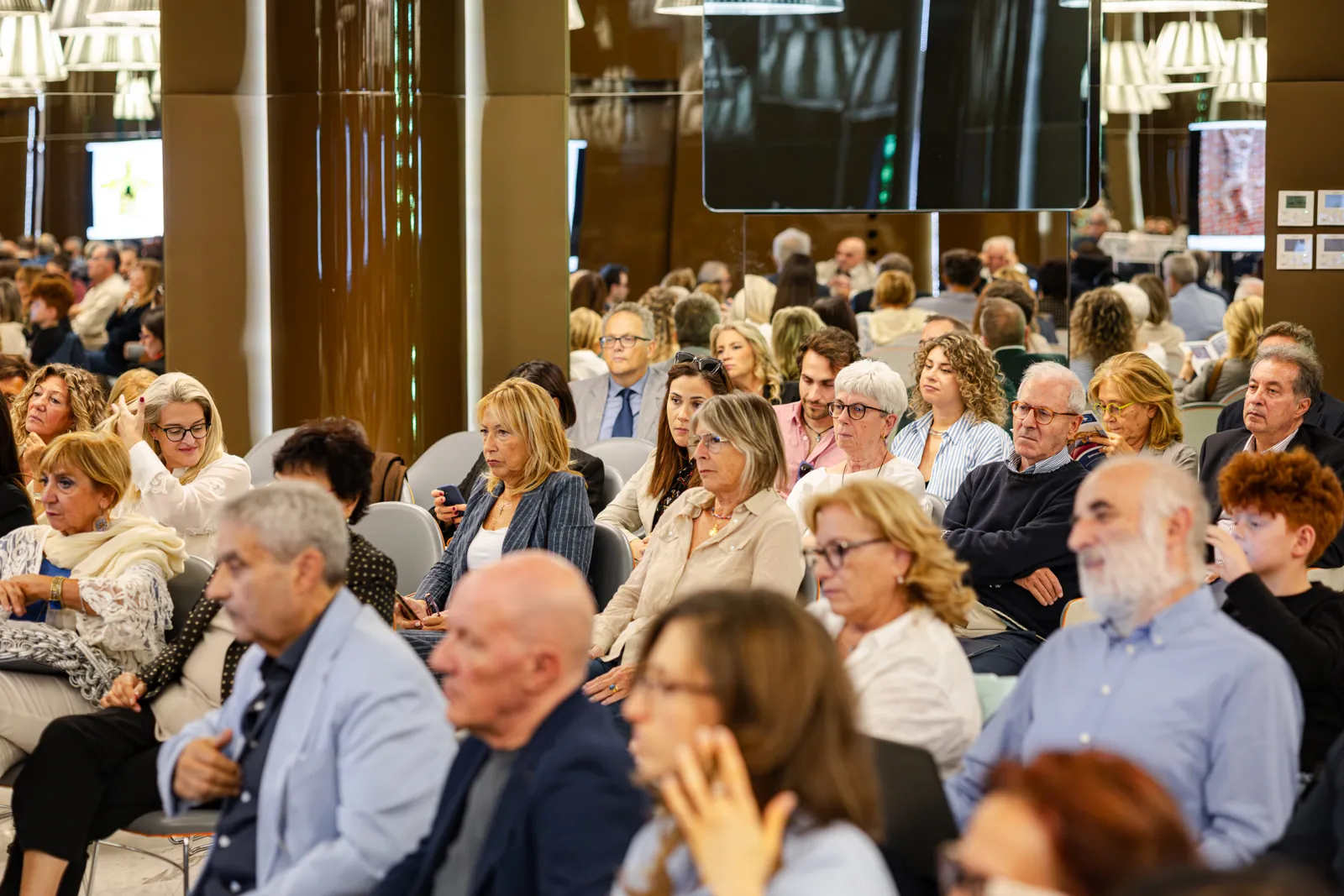 Il pubblico in sala
