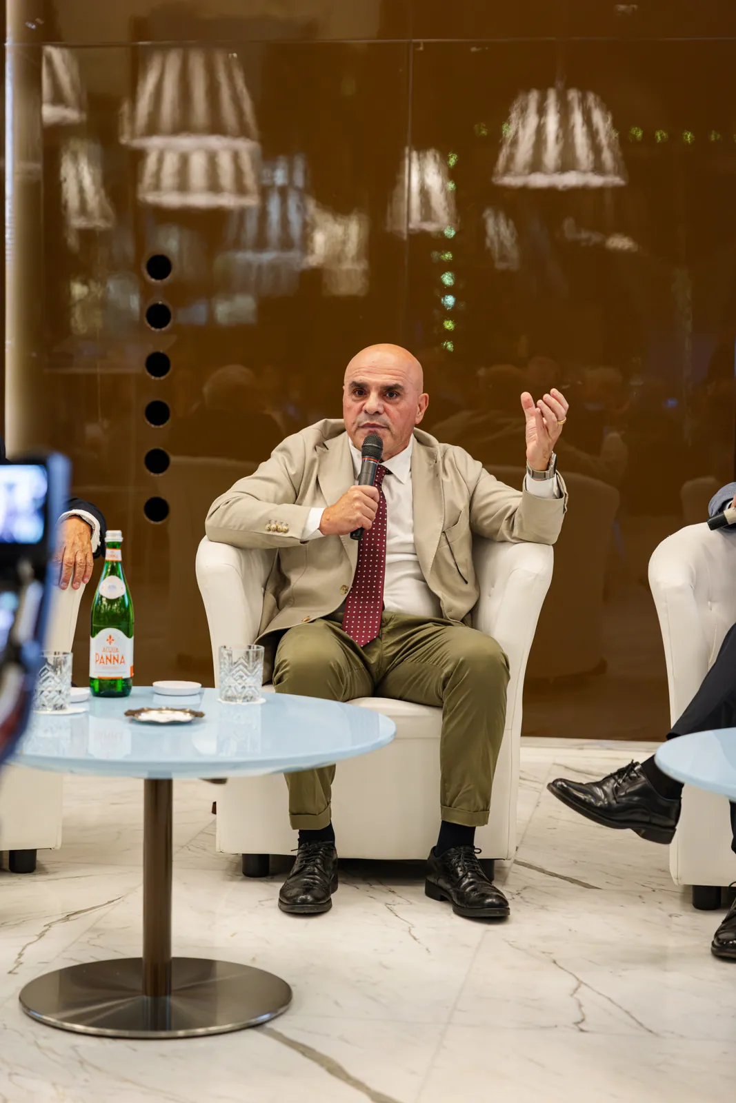 Un momento del panel
