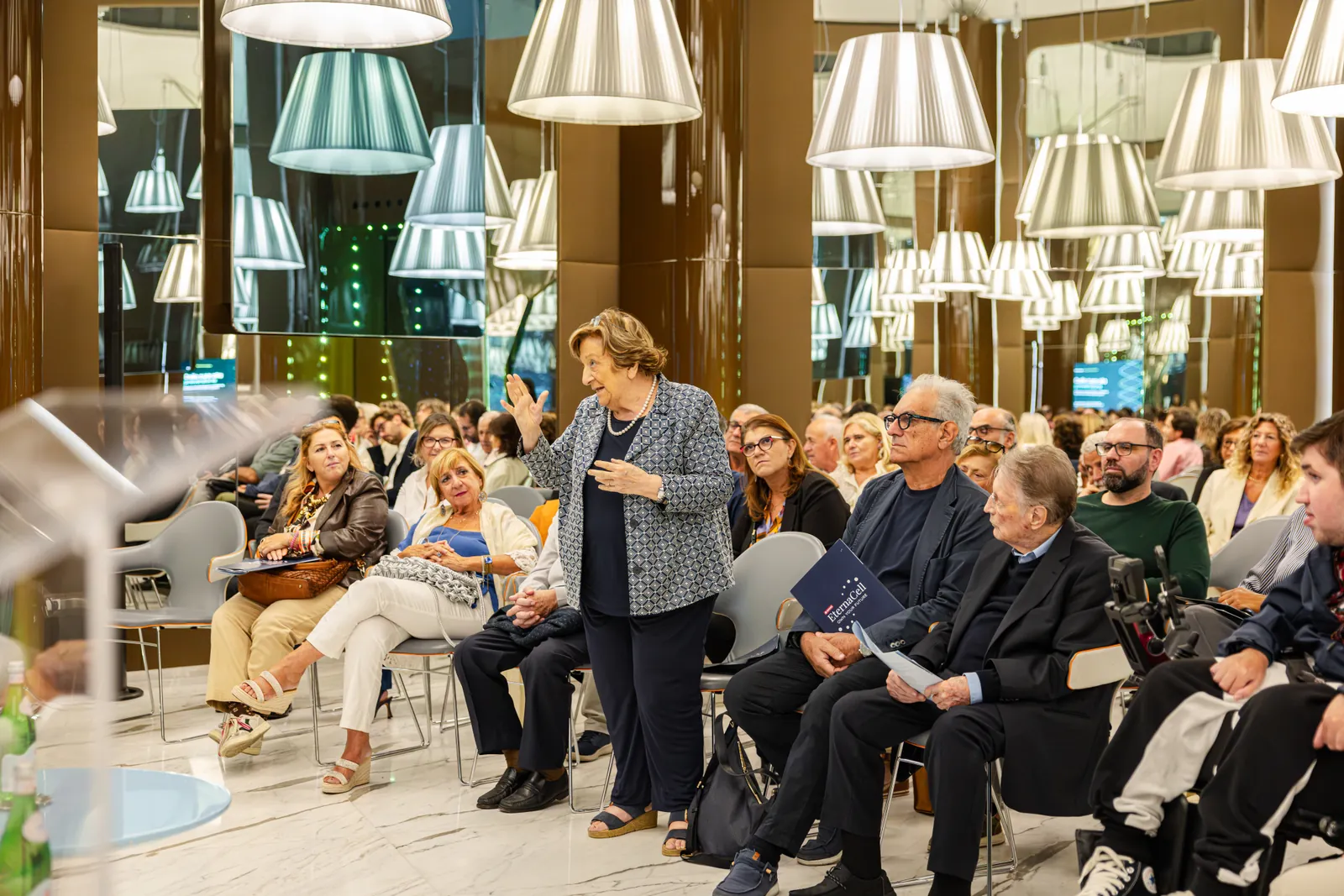 Una domanda dal pubblico