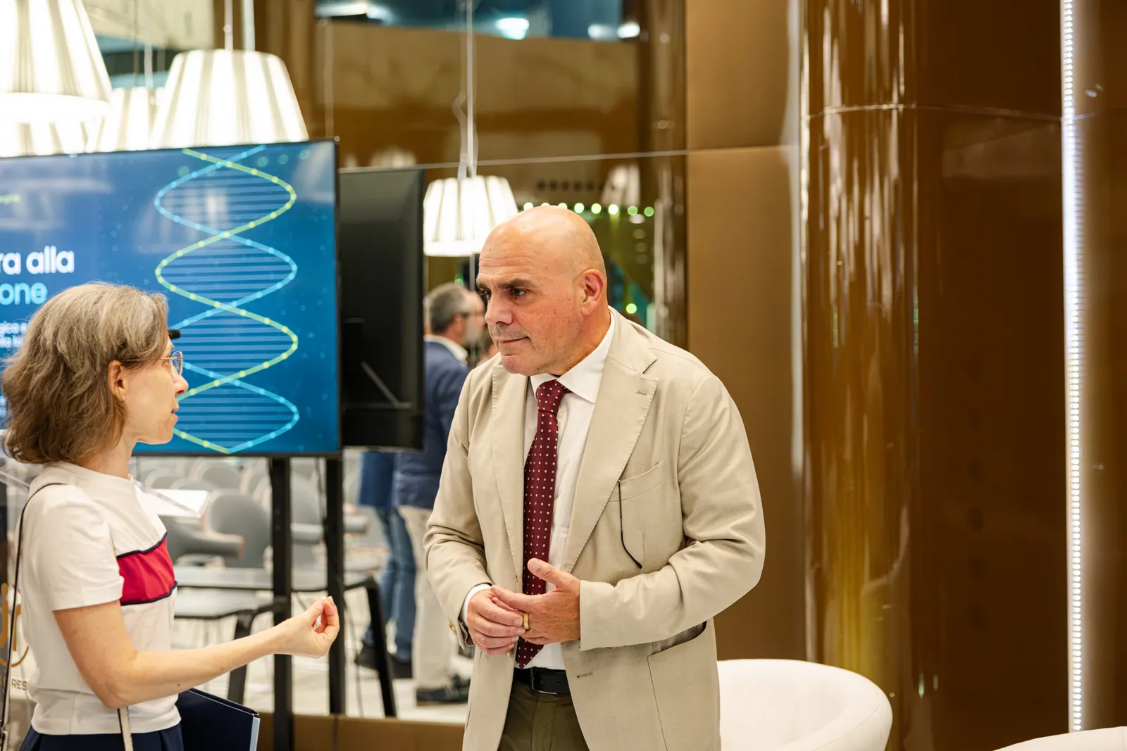 Una conversazione a fine serata