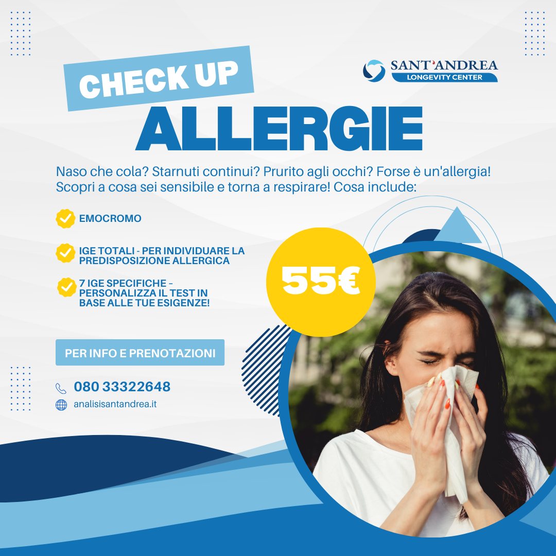 Starnuti, occhi rossi, prurito? 🚨 Non lasciare che le allergie rovinino le tue giornate! Scopri a cosa sei