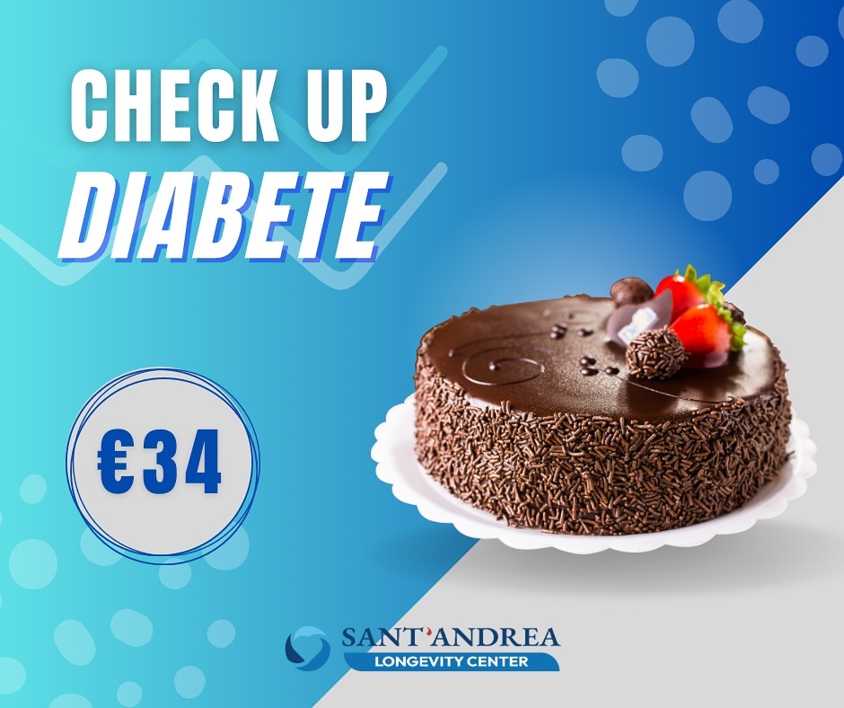 🍰PROMO CHECK UP DIABETE🍰 Prenditi cura della tua salute e investi nel tuo futuro! Il pacchetto, in promo a
