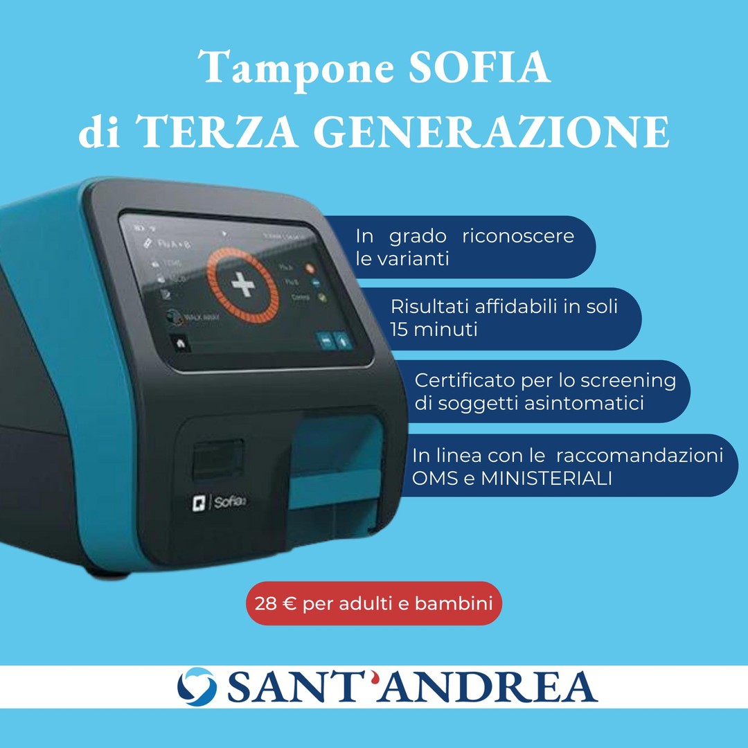 Nel nostro Laboratorio di Analisi è possibile effettuare tamponi di terza generazione. Il tampone di III