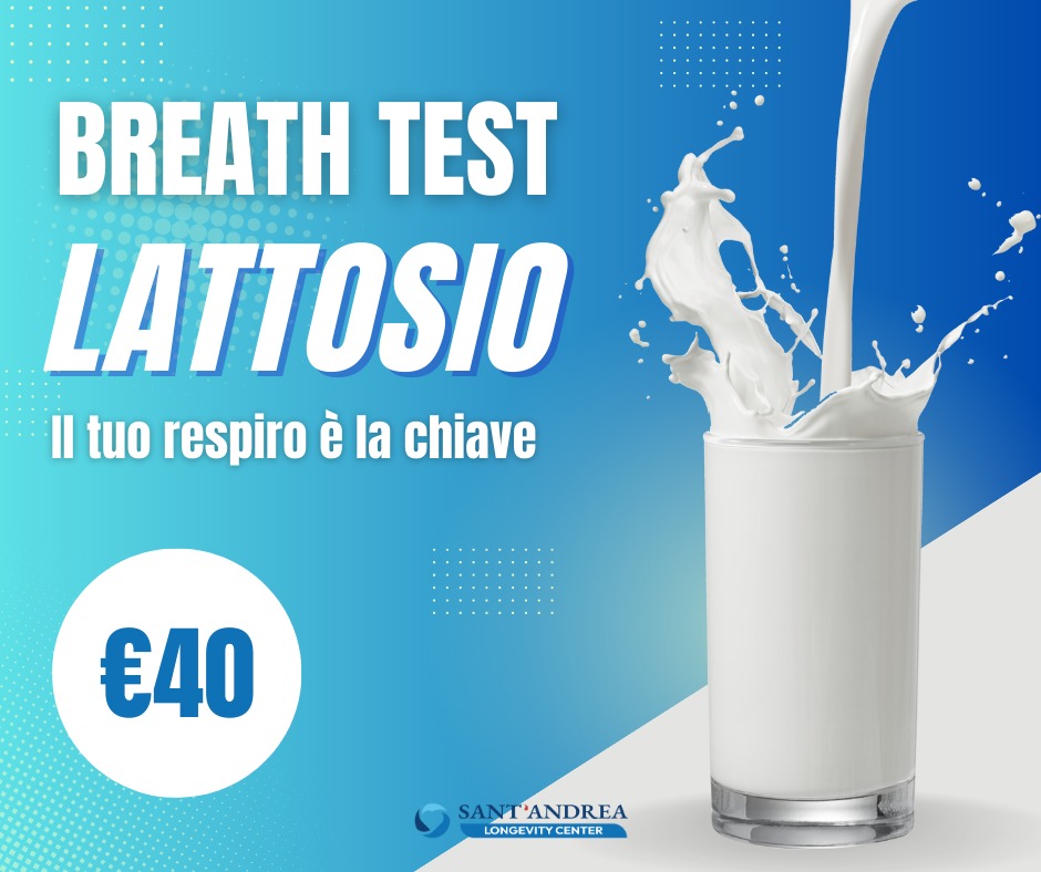 🥛SPECIAL PROMO: BREATH TEST AL LATTOSIO🥛 Da oggi in promozione a soli €40 il Breath Test al Lattosio, esame
