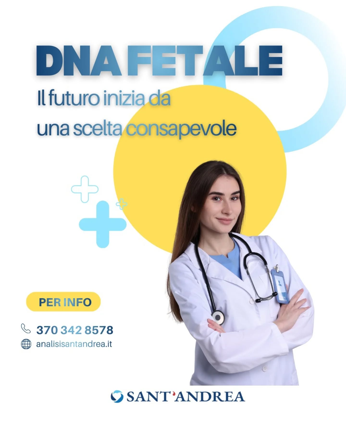 Il test del DNA Fetale è uno strumento non invasivo che offre una finestra sulla salute del tuo bambino già