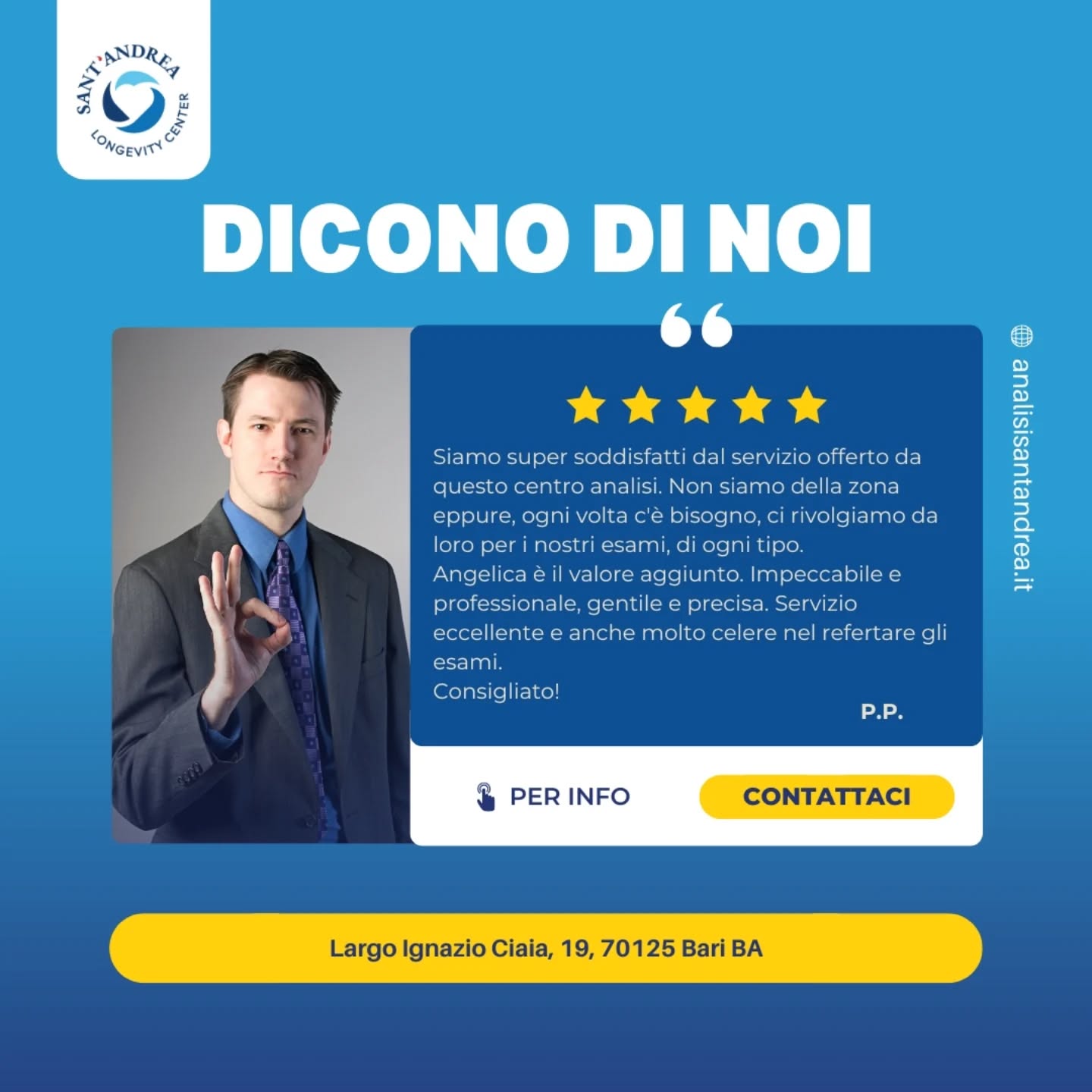 💙 Grazie a chi ci sceglie e consiglia ogni giorno! Le vostre parole sono per noi la soddisfazione più