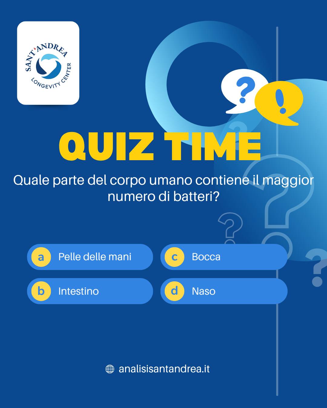 Sapevate che siamo abitati da miliardi di microrganismi, molti dei quali sono fondamentali per la nostra