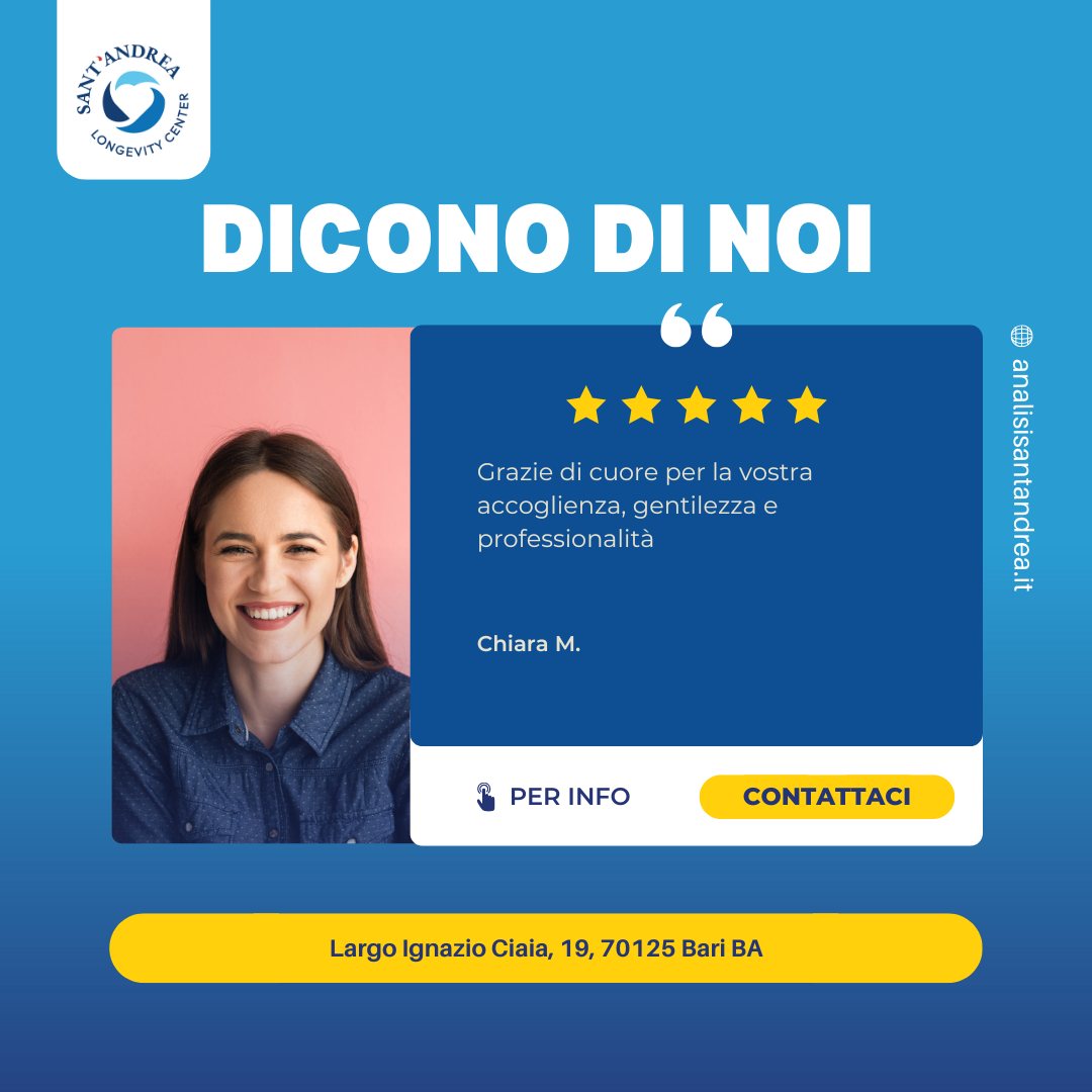 💙 Ogni giorno ci impegniamo per offrire un servizio che non sia solo professionale, ma anche umano e