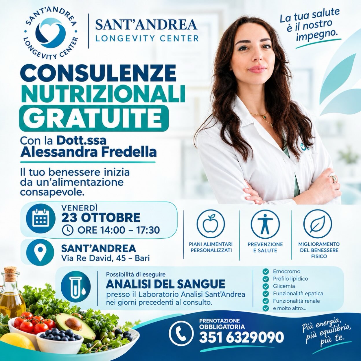 Desideri rimetterti in forma? È il momento giusto! ✅ Affidati alla Dott.ssa Alessandra Fredella per