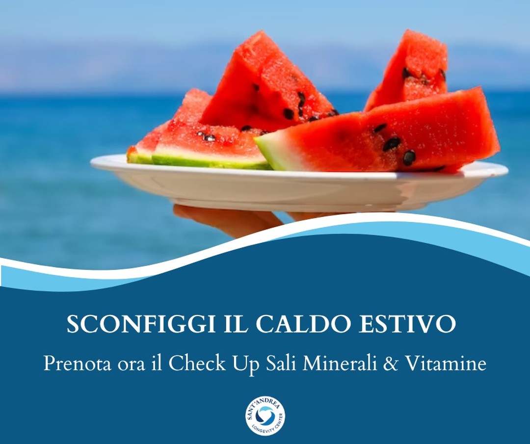 🔥 Sconfiggi il caldo estivo con il nostro esclusivo check-up sali minerali! 🌞 Le temperature sono alle