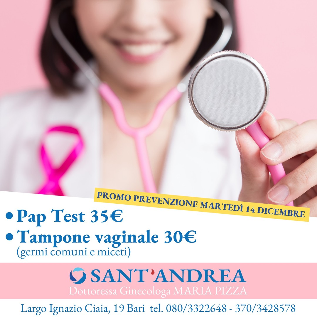 La salute passa dalla prevenzione. Pap test e tampone vaginale sono esami di screening fondamentali nella
