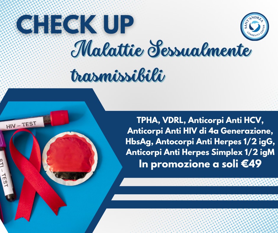 Prenditi cura della tua salute sessuale con il nostro check-up completo per le malattie sessualmente