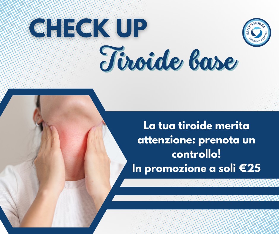 Prenditi cura della tua salute con un check-up tiroideo a un prezzo speciale: solo 25€! 🔍 Perché è